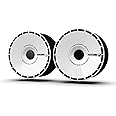 SinAlpha Wheel Cover for Tesla Model 3 18-Inch, Snap-On Full Coverage Rim Protector, Less Wind Drag, Tesla Model 3 Accessories, Fit 2021-2024, White Ring