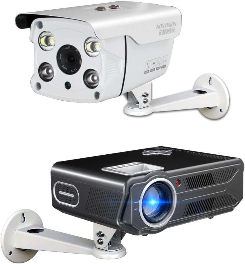 Angle Adjustable Projector Mount,LANMI Mini Projector Wall Mount, Projector Hanger with Load 11 lbs Length 7.87" 360 Degree: Electronics
