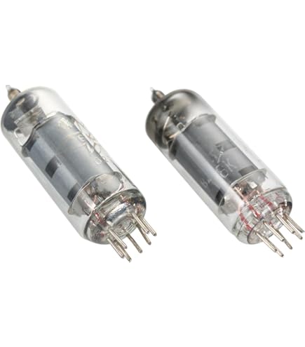 Lot De 2 Tubes à Vide 6H9C - Remplacement Pour 6SL7 / 6N9P, Pour Amplis Audio, Son Chaud Et Naturel