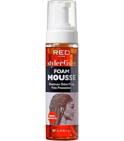 Amazon.com: Red by Kiss Foaming Mousse, Maximum Shine Wrap Mousse