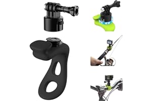 TELESIN° 360 Bike Mount Strap with Quick Release Adapter Flexible Motorcycle Handlebar Wrap Band Elastic Rroll Accessories fo