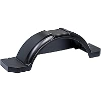 Tie Down Black Plastic Trailer Fenders – High Impact Polyethylene – For 14‑15” Wheel Rims (Requires 11” Overall Tire Diameter