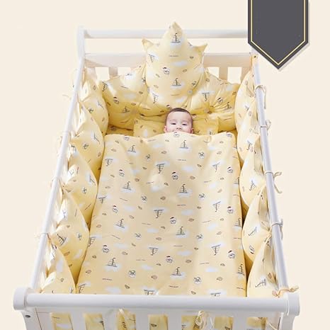 yellow cot bedding
