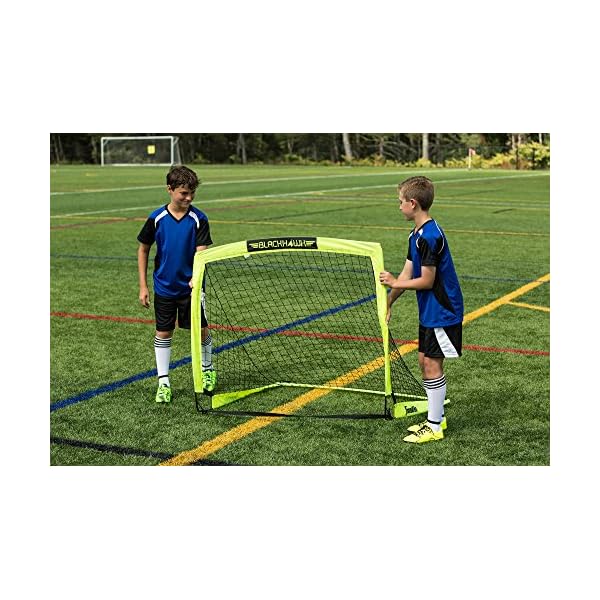 Franklin Sports Blackhawk Backyard Soccer Goal Portable Pop Up Soccer