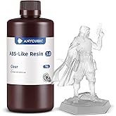 ANYCUBIC ABS-Like Resin 3.0, High Strength & Toughness 3D Printer Resin, Low Odor 405nm UV Curing Resin with High Precision, 