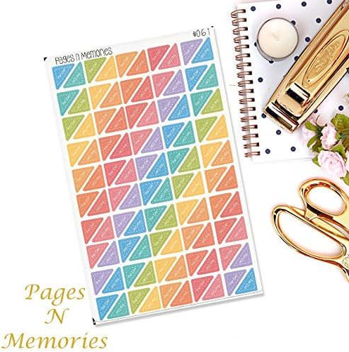 Corner Pay Day Stickers/Finance Stickers/ Functional Stickers/ Erin Condren/ Plum Paper/ Happy Planners/ Recollections #061-1