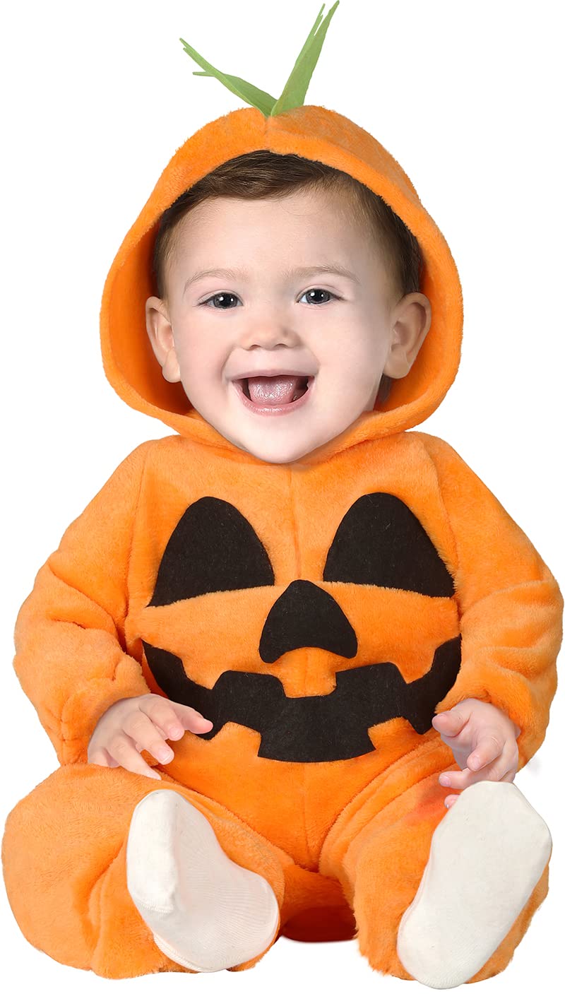 FIESTAS GUIRCA Baby Orange Pumpkin Costume