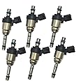 Fuel Injector 35310-3C550 Compatible With Hyundai Genesis Azera Santa Fe Genesis Coupe 2012-2015, Compatible With Kia Sorento Cadenza4 2014-2015 6-pack