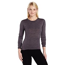 100% Merino Wool Women's Lightweight Crew - Base