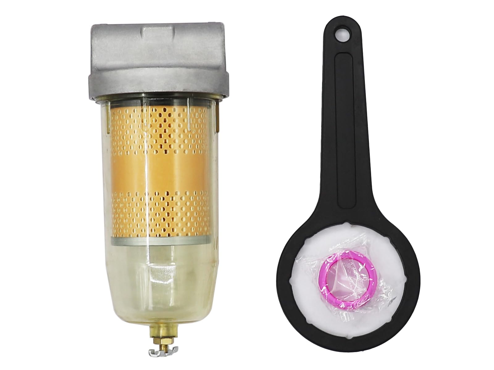 Photo 1 of ZXTQWX 496 Fuel Tank Filter Assembly Gasoline and Diesel Water Separate 30 Micron Max 25 Gpm 150 Psi B10-AL