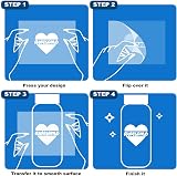 Fogray Transfer Tape 12in x 13ft for Vinyl Decals Signs Windows Stickers Blue view 7