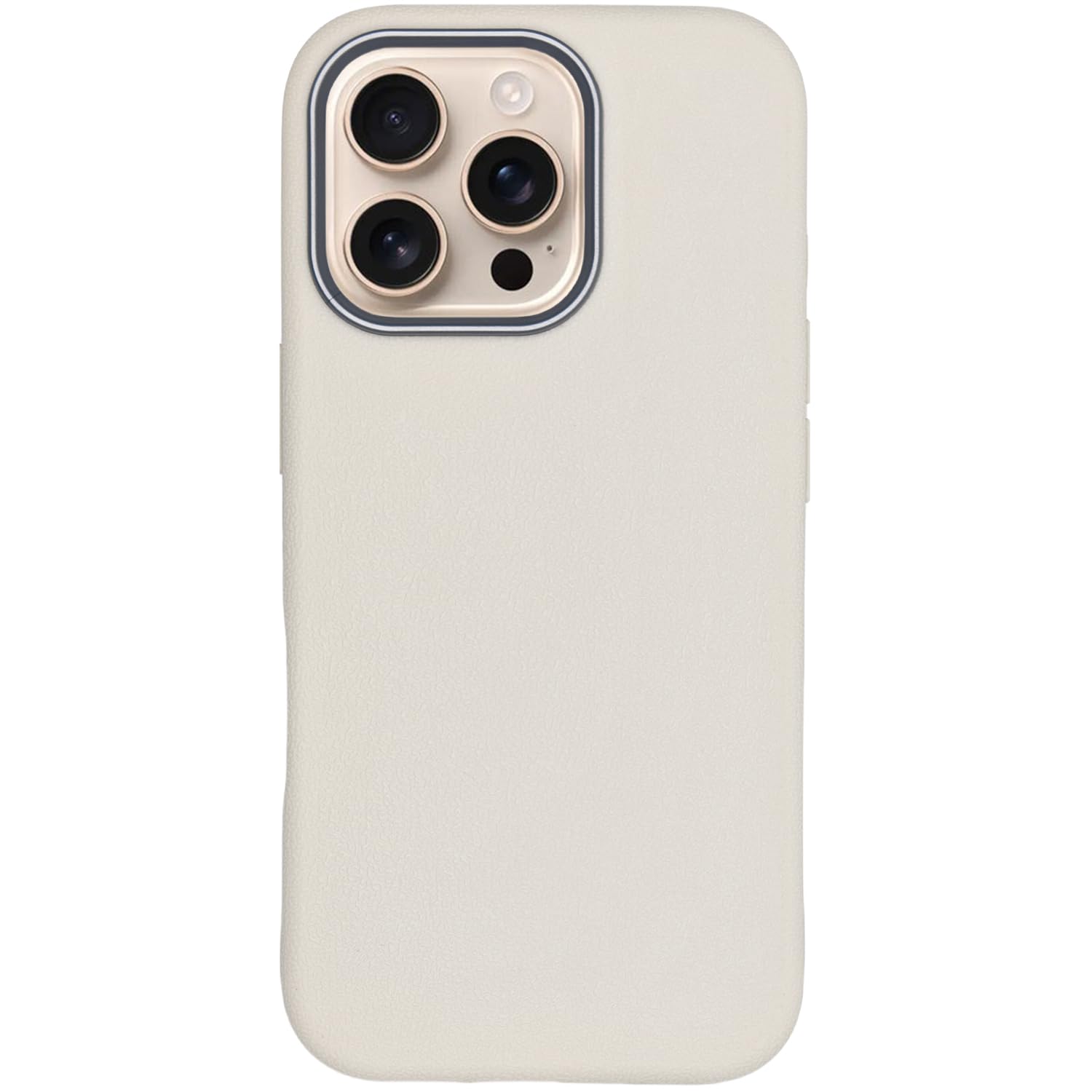 Photo 1 of ULXITEYU for iPhone 15 Pro Case Cream White, Soft TPU Non-Slip Shockproof Protective Bumper Cover, Phone Case 6.1 inch