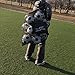 Heavy Duty Extra Large Ball Mesh Bag Soccer Ball Bag Equipment Bag For Sports Beach and Swimming Gears. Adjustable Shoulder Strap For Adults and Kids. Side Pocket for Your Personal Item 30 x 40 Inches