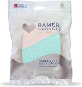 RAMER Ramer Shower Sponge Super Soft Small Mint 120mm x 90mm x 20mm