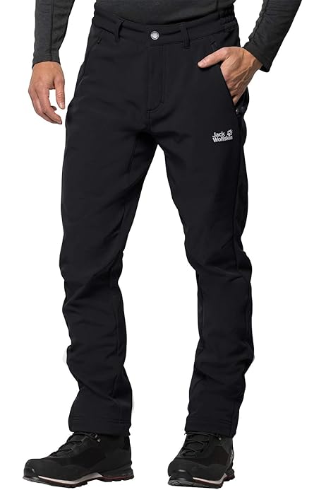 jack wolfskin soft shell track pants