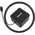 Nekteck 45W USB C Wall Charger with Power Delivery, Laptop Fast Charging Adapter Built-in 6ft Type C Cable Compatible with Ma