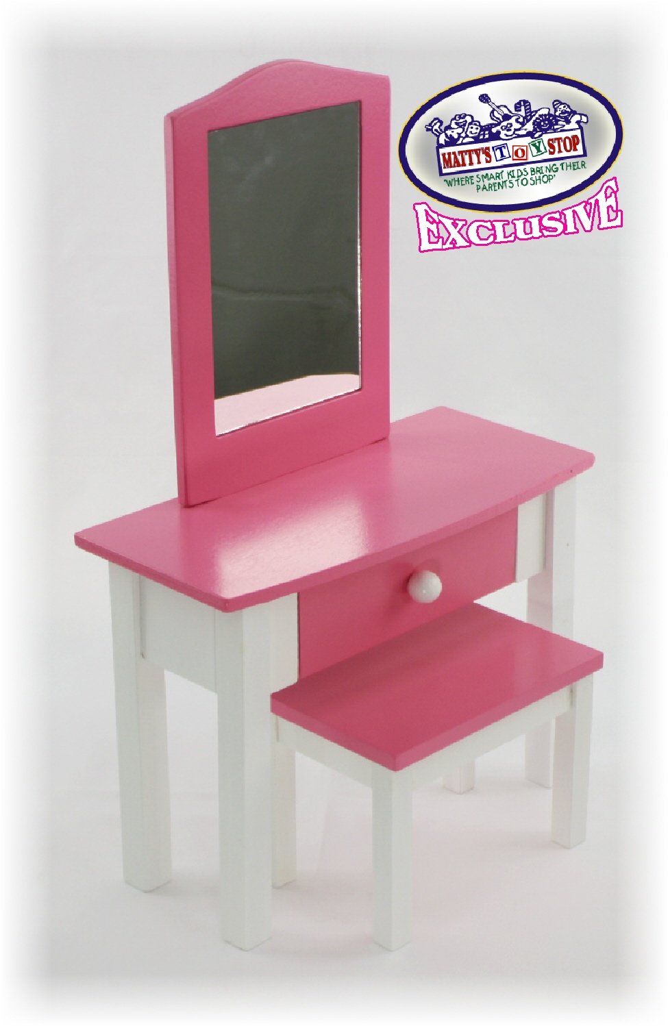 18 inch doll vanity