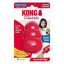 KONG Classic Stuffable Dog Toy - Fetch & Chew Toy