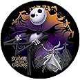 JACK Nightmare Before Christmas ROUND Edible Icing Image Cake topper Birthday Decoration sugar sheet Skellington sally halloween party