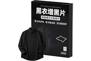 Black Clothing Dye | 10-Piece Intensive Color Paint | Darkening Black Synthetic Fabric Dye,for Synthetic Polyester Denim Line