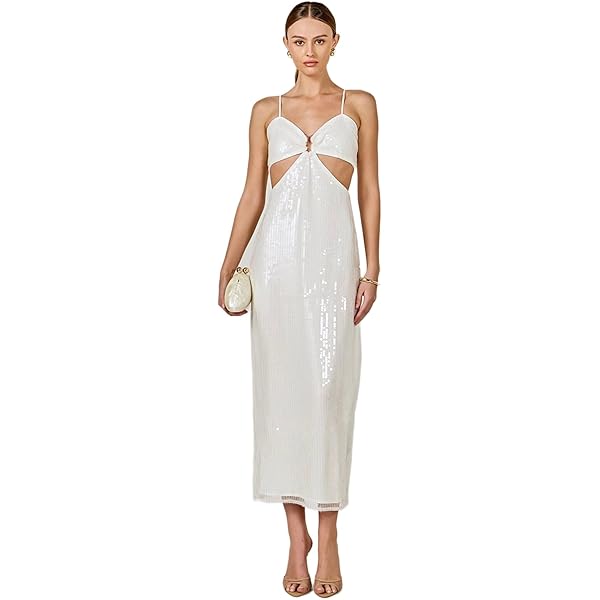 Amazon.com: BARDOT Women's Aradia Sequin Halter Dress, Orchid Wht, 4 :  Clothing, Shoes & Jewelry