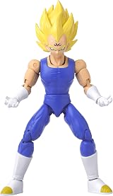 BANDAI Dragon Ball Dragon Stars Majin Vegeta 17cm Articulated Figure Toy view 5