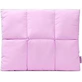 Comfyable Puffy Laptop Sleeve 13 Inch 14 Inch, Quilted Puffer Laptop Carrying Case, Pillow Case Compatible with MacBook Air M4 2025 M3 M2 M1, MacBook Pro M5 M4 Pro/Max, Lavender Pink