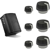 Replacement Speaker Knob Set for Bose S1 Pro - Includes a Complete Set of Buttons - Six-Pack - Enhanced Durability - Easy Snap-On Installation