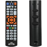 Xenocam Universal IR Learning Remote Control for Smart TV VCR CBL DVD SAT STR-TV CD VCD HI-FI 3 in 1 Programmable Controller L336 with Learn Function