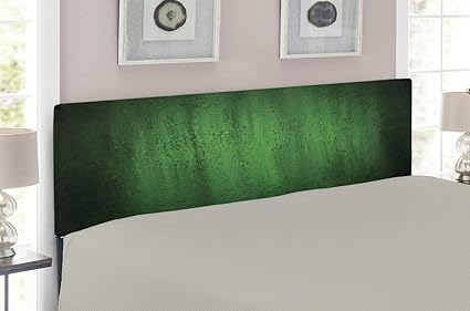 Amazon Com Lunarable Jade Green Headboard For Full Size