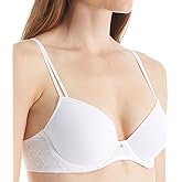 Maidenform Women's Comfort Devoltion Spacer Demi Bra, White, 32D