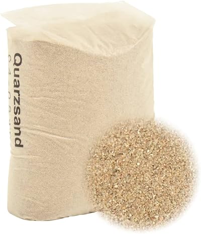 vidaXL Filter Sand 25 kg Quartz Sand 0.4-0.8 mm for Pool Filtration