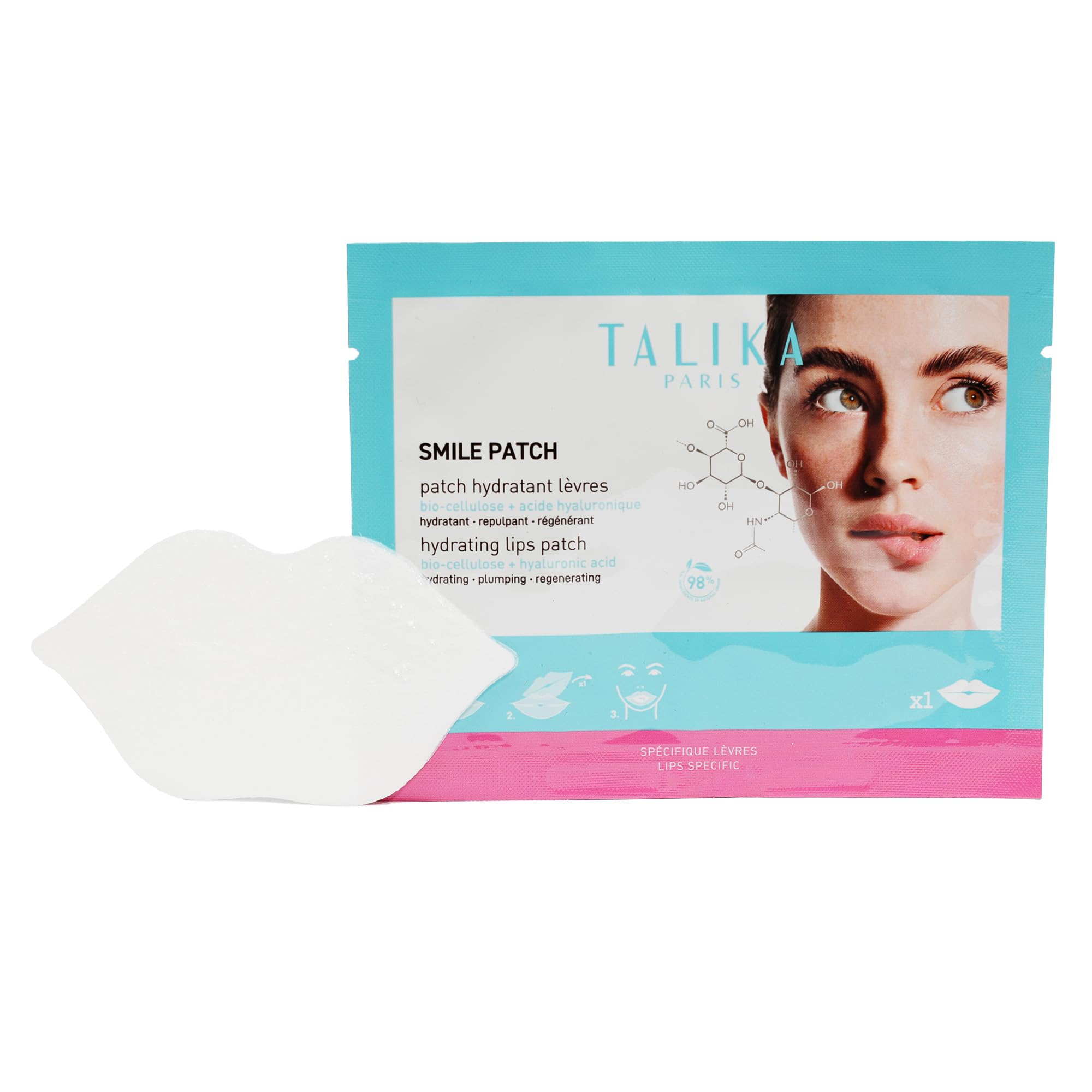Talika Smile Patch | New Hydrating Lip Mask | Helps To Moisturise, Replenish And Nourish The Lips