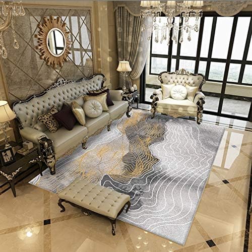 Ylmhe Rugs Large Modern Area Rug For Office and Kitchen For Living Room Abstract Carpet Mat, G,160x230cm