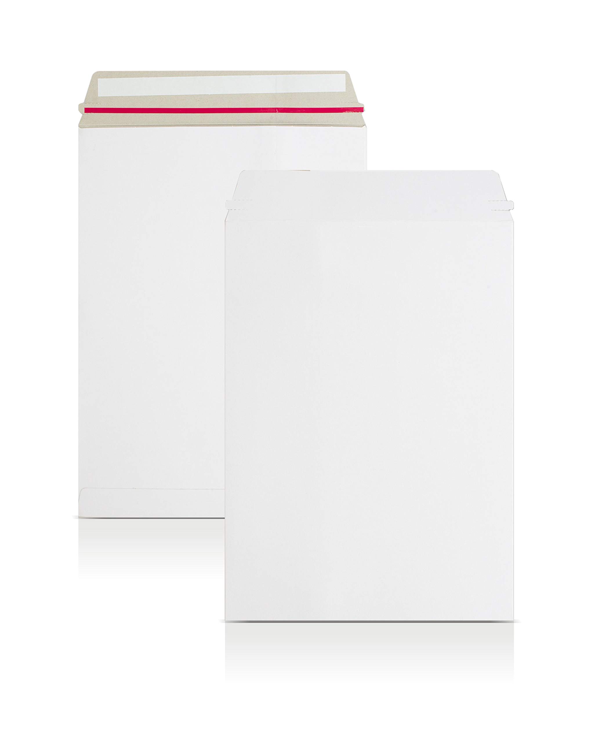 AKAR A3/C3-457 x 330mm-[Pack of 10] Premium White All Board Envelopes Calendar Board Card Backed envelopes White Board envelopes Peel Seal Card Envelope hardback Envelope