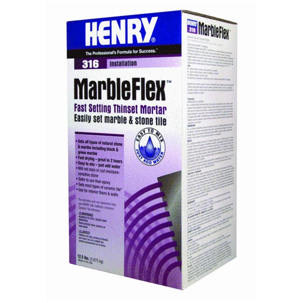 316 MarbleFlex Fast Setting Thinset Mortar Mix