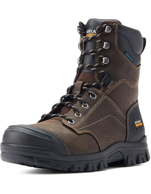 SR Max Logan- Men\'s Brown Steel Toe EH WP Insulated Boot Sz 9 Amazon.com | SR Max Logan, Men main image 3