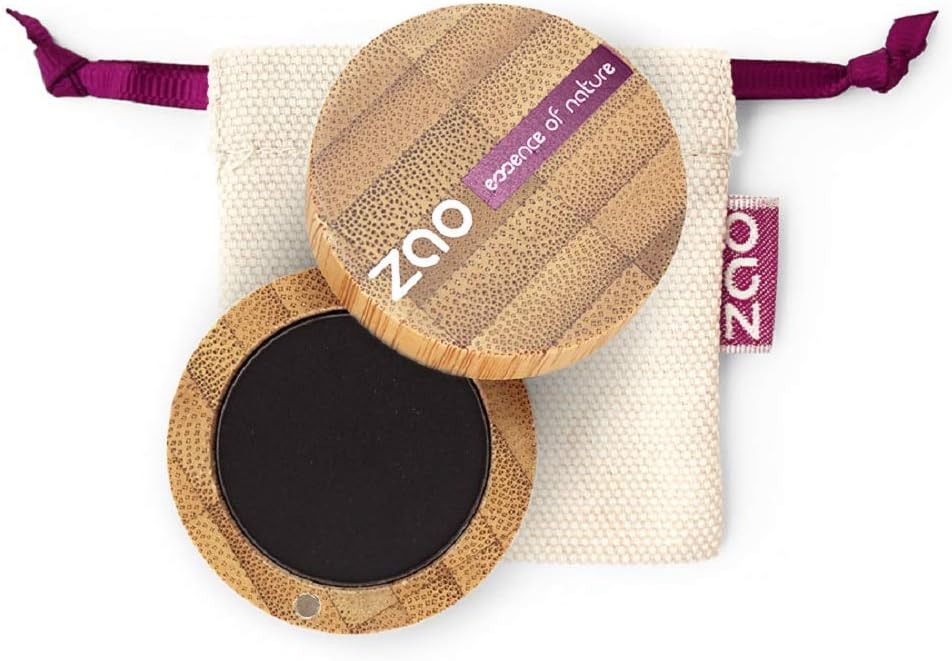 ZAO Matte Eyeshadow Black Full Bamboo