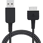 FunTurbo Upgraded PS Vita Charger Cable, Playstation Vita Charging Cable PSV 1000 USB Data & Power Charger Cord 3.3 ft