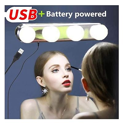 Jresboen Makeup Mirror Lights Hollywood Styles Led, Kuwait Ubuy - Main Image