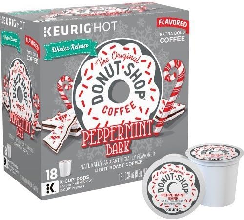 The Original Donut Shop Peppermint Bark K-cups by Donut Shop Classics