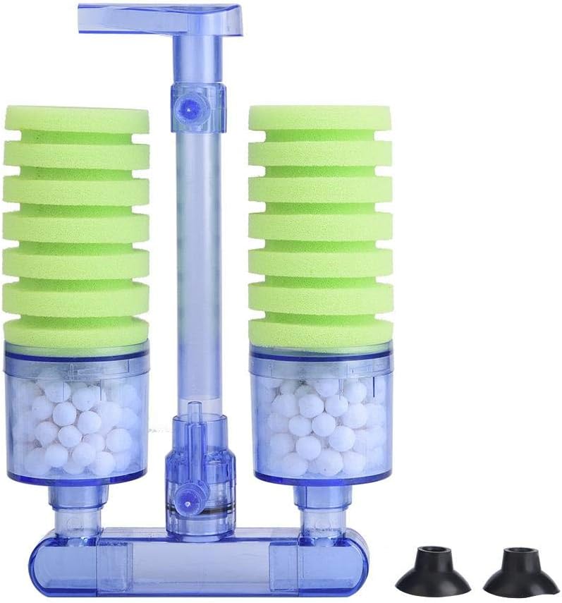 aquarium filter and air pump combo