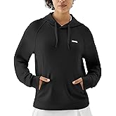 K-Swiss Hoodies for Women - Long Sleeve Pullover Hooded Sweatshirt with Pocket Casual Athletic Workout Top
