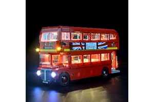 LIGHTAILING Light Set for (Creator Expert London Bus) Building Blocks Model - Led Light kit Compatible with Lego 10258(NOT Included The Model)