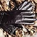 iGT CLASS Women's Touch Screen Winter Texting Leather Gloves Black Large