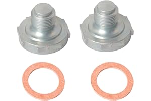 SEAEAGLES 26-36 Power Valve Plug & Gasket Fit for Holley Carburetor Metering Block Power Valve Plug Replacment for Holley 26-36 Power Valve Plug & Gasket