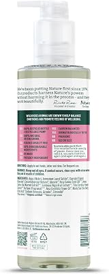 Faith In Nature Wild Rose Hand Wash 400 ml - Vegan, Cruelty Free, SLS Free view 2