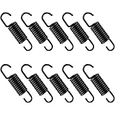 10pcs 2-1/4 Inch Recliner Spring, Durable Tension Springs for Recliner Sofa | Replacement Furniture Spring, Black(12 Turn)