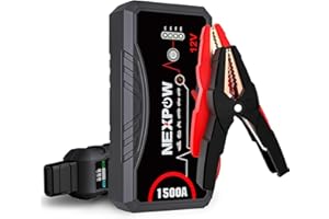 NEXPOW Car Jump Starter,Car Battery Jump Starter Pack 1500A Peak Q10S for Up to 7.0L Gas and 5.5L Diesel Engine12V Auto Batte