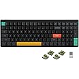 nuphy Air96 V2 Wireless Mechanical Keyboard,100 Keys Gaming Keyboard,Supports Bluetooth 5.1,2.4G and Wired Connection,for PC/Laptop/Windows/Mac -Black Gateron Moss Switch